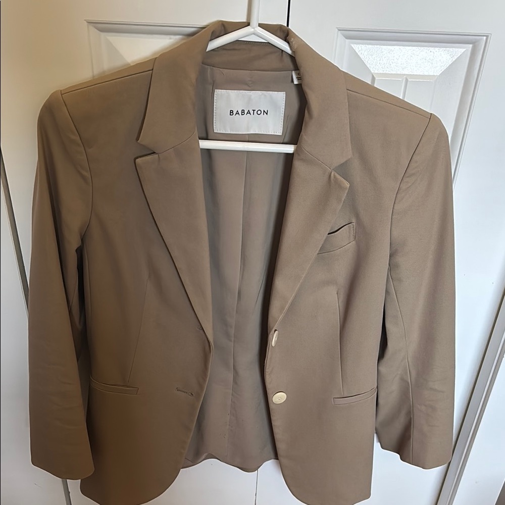 Babaton Beige Blazer